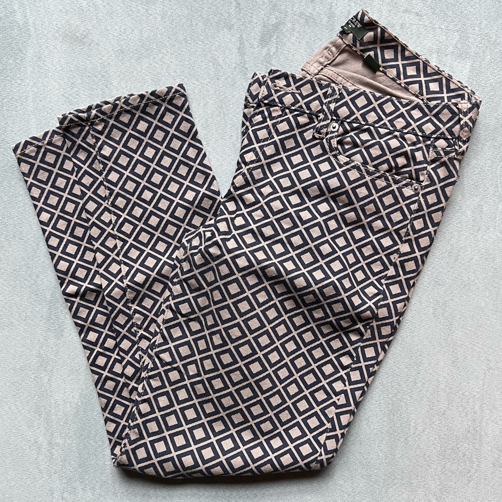 J. Crew Printed Jeans